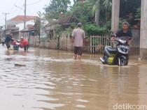 Sungai Cisanggarung Meluap, 3 Desa di Cirebon Kebanjiran