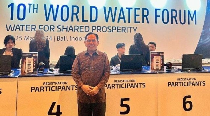 Direktur Utama PDAM Tirta Darma Ayu Kabupaten Indramayu Ady Setiawan