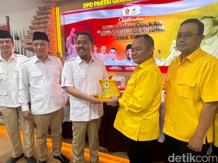 Golkar bertemu Gerindra membahas soal Pilkada di Jatim dan peluang mengusung Bayu Airlangga di Pilwali Surabaya