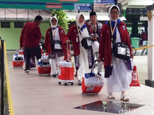 Keberangkatan Kloter 41 Embarkasi Solo Sempat Tertunda, Ini Imbasnya