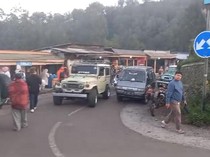 Lalu Lintas Penanjakan Bromo Hari Kedua Long Weekend Waisak Ramai Lancar