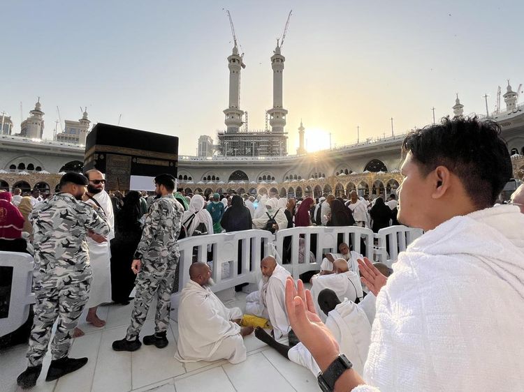 Jemaah Haji Padati Masjidil Haram