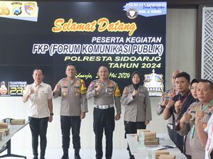 Optimalkan Pelayanan, Polresta Sidoarjo Gelar Forum Komunikasi Publik