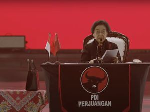 Kala Megawati Singgung Tokoh yang Tak Mau Datang ke Rakernas