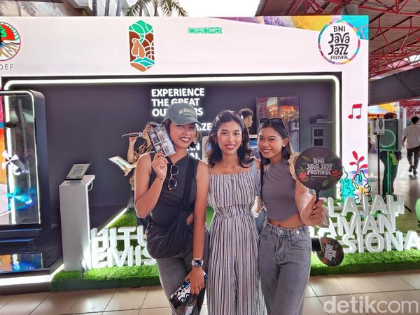 Mejeng di Java Jazz, KLHK Ajak Anak Muda Ikut Kurangi Emisi Karbon