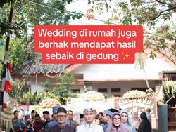 Viral Menikah di Rumah Rasa di Gedung Mewah, Dekorasi & Fotonya Bikin Takjub