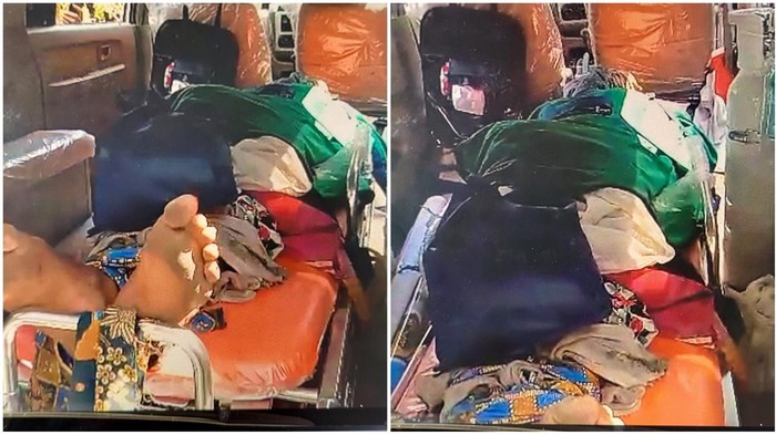 Opa, saat diantar ke Panti AWA dengan kondisi mirip Mumi