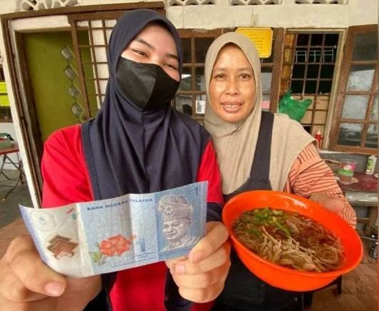 Penjual makanan murah