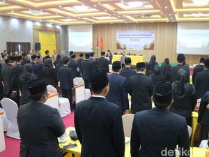 Sempat Disorot, Bawaslu Pati Akhirnya Lantik 63 Anggota Panwascam