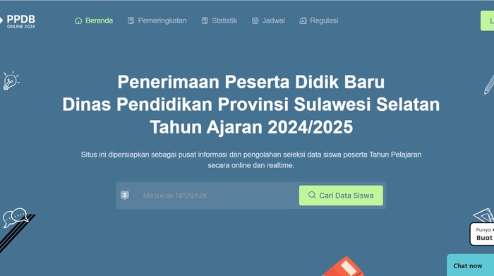 PPDB Sulsel 2024