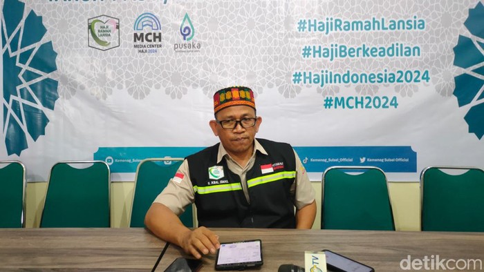 Sekretaris PPIH Embarkasi Makassar Ikbal Ismail.