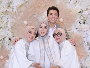 Kebahagiaan Keluarga di Kehamilan Pertama Syahrini