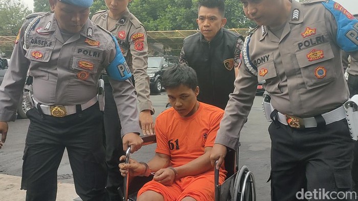 Tampang Otang, pembunuh guru ngaji di Garut