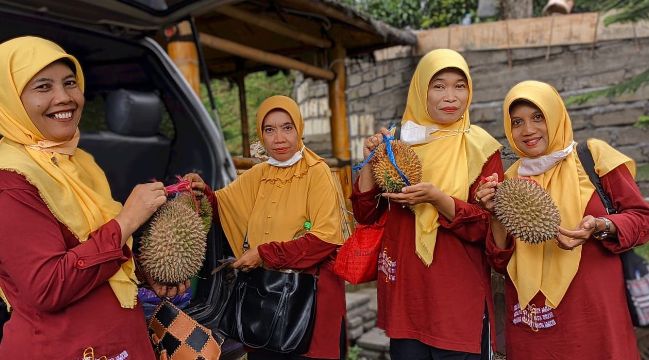 Wisata Kampung Durian Jombang.