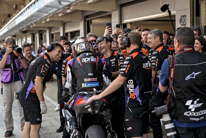 Aleix Espargaro di MotoGP Catalunya 2024