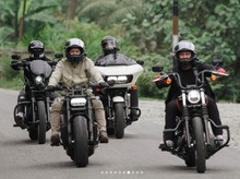 Healing! Raffi Ahmad Motoran Bareng The Dudas Minus One