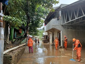 Banjir 2 Meter di Pejaten Timur Jaksel Mulai Surut, Begini Kondisinya
