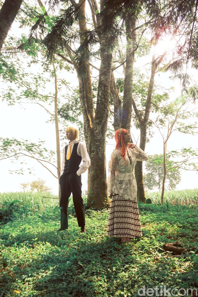 Hobi cosplay, Isabel menjelaskan dirinya saat ini membuka peluang usaha menjadi penyedia jasa property (anime), penjahit, tata rias, hingga styling rambut serba anime. Ia mengaku sudah sejak kecil mengenal beberapa karakter anime. Saya suka tapi tidak nonton semua episodenya tapi kalua Andre nonton episode sampai lebih dari 500 lebih episode sejak lulus SMK tahun 2018, tambahnya. Foto: Dok. pribadi Isabel Nurani Kasih.