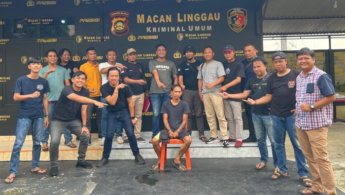 Frengki yang buron 4 tahun atas kasus curanmor diamankan polisi.