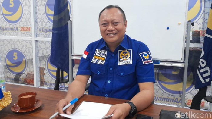 Ketua DPD NasDem Kepulauan Selayar, Ady Ansar.