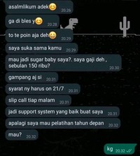 Chat WhatsApp random ini benar-benar bikin nyengir membacanya. Kok absurd banget ya, isi percakapannya? Aowkaowk.