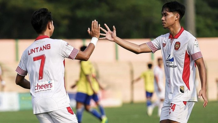 Laga Persiba Bantul vs 757 Kepri Jaya, Sabtu (25/5/2024).