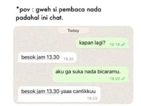 Kumpulan POV (point of view) pacar ngambek ini real banget, sih. Kamu pernah ngalamin hal serupa nggak, detikers?
