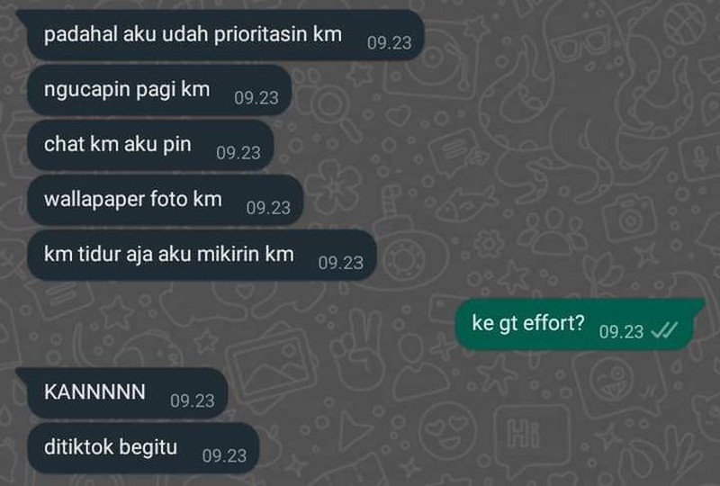 Kumpulan POV (point of view) pacar ngambek ini real banget, sih. Kamu pernah ngalamin hal serupa nggak, detikers?