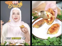 Tasyi Athasyia Bikin Ubi Brulee yang Lagi Viral Tanpa Blow Torch
