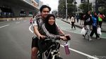 Asyiknya Menikmati Akhir Pekan Bersama Keluarga di CFD Jakarta