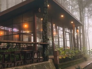 Area Barat Kafe di Kota Batu