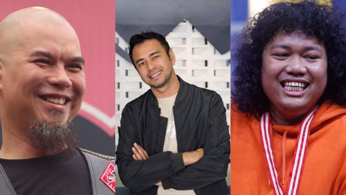 Ahmad Dhani, Raffi Ahmad, hingga Marshel Widianto.