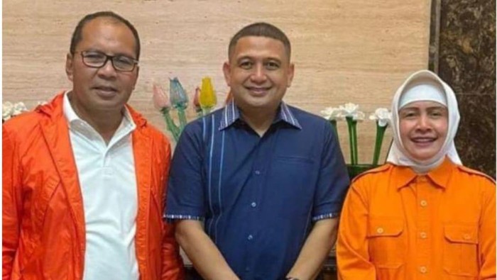 Danny Pomanto, Munafri Arifuddin, dan Indira Jusuf Ismail.