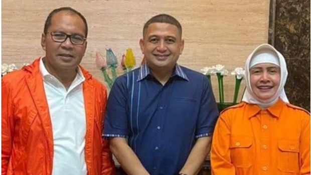 Danny Pomanto, Munafri Arifuddin, dan Indira Jusuf Ismail.
