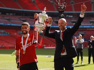 Bruno Fernandes: Ten Hag Bertahan? Terserah Klub Saja