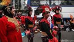 Kirab Pancasila Semarakkan CFD Jakarta