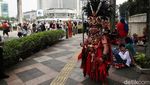 Kirab Pancasila Semarakkan CFD Jakarta