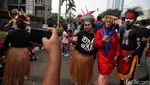 Kirab Pancasila Semarakkan CFD Jakarta