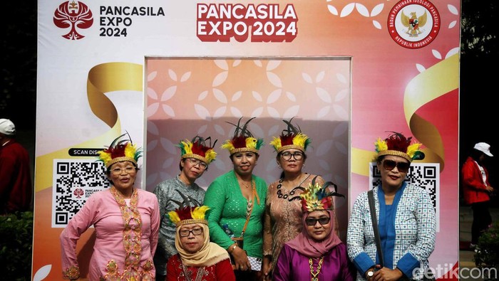 BPIP menggelar Pancasila Expo 2024 di kawasan CFD, Jakarta, Minggu (24/5/2024). Acara itu juga diisi dengan Kirab Pancasila.