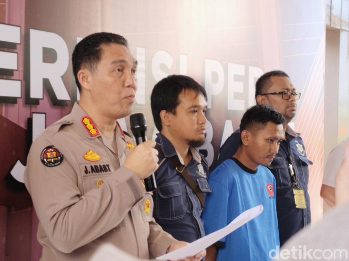 Konferensi pers penangkapan Pegi di kasus pembunuhan Vina.