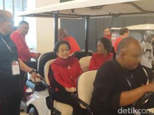 Megawati Hadiri Penutupan Rakernas ke-V PDIP Hari ini