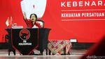 Pidato Politik Megawati Tutup Rakernas V PDIP