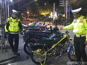 Belasan Anak di Ngawi Diamankan Saat Balap Liar Sambil Bawa Miras