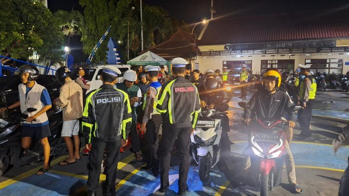 Polres Kediri Kota mengglar patroli KRYD