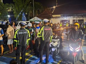 Polres Kediri Kota Tingkatkan Kegiatan Rutin Secara masif