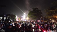 Sebagaimana diketahui, Persib Bandung menekuk Madura United dengan skor 3-0 dalam leg pertama final Liga 1 2023/2024 di Stadion Si Jalak Harupat, Kabupaten Bandung, Minggu (26/5/2024). Foto: Rifat Alhamidi/detikJabar