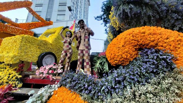 Semarak Surabaya Vaganza dalam memperingati Hari Jadi Kota Surabaya (HJKS) ke-731