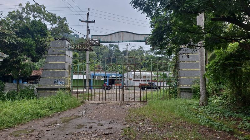 Suasana Kota Mati di Lampung