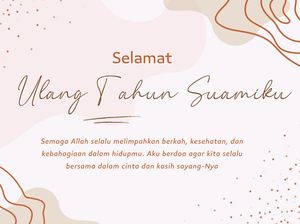 50 Ucapan Selamat Ulang Tahun untuk Suami, Ungkapan Cinta dan Apresiasi