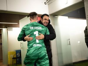 Video Ter Stegen ke Xavi: Aku Akan Bikin Hidupmu Sulit!
